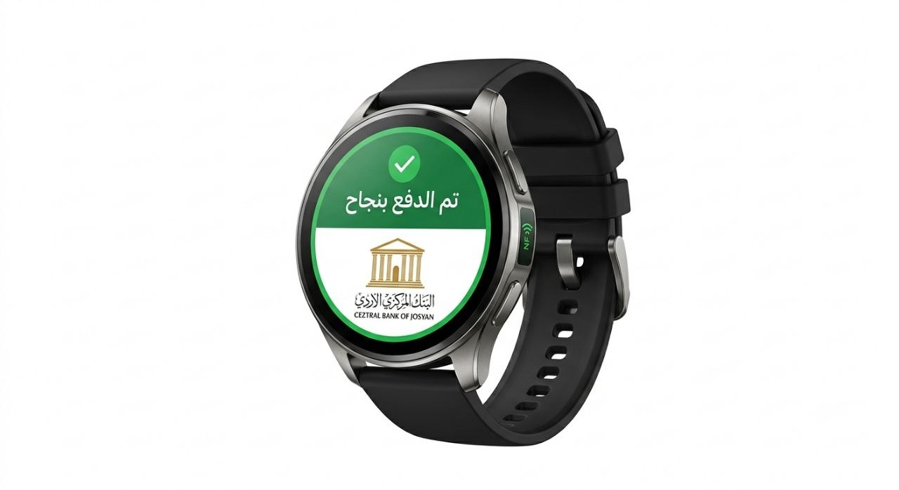 ساعة الدفع الذكية